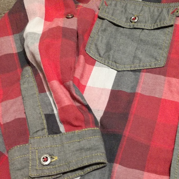 5 For 25.00/Boy's Coogi plaid shirt sz.8, NWOT - Picture 6 of 7